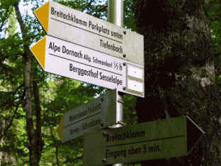 Breitachklamm bei Oberstdorf