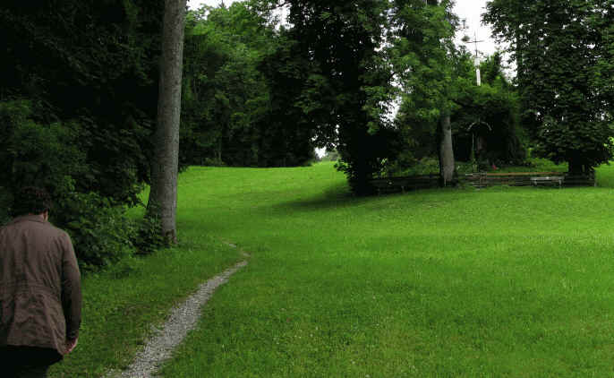 Josefskapelle und Mariengrotte von Moosbach