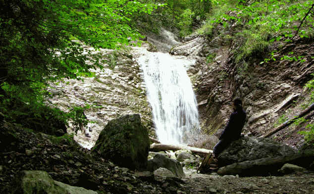 Die Schleifmühlenklamm bei Unterammergau