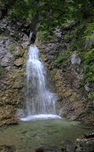 Die Schleifmühlenklamm bei Unterammergau