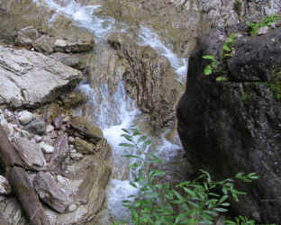 Die Schleifmühlenklamm bei Unterammergau