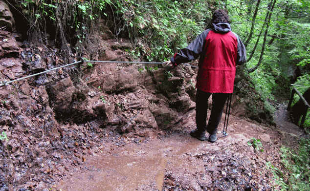 Die Schleifmühlenklamm bei Unterammergau