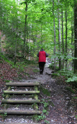 Die Schleifmühlenklamm bei Unterammergau