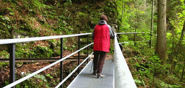 Die Schleifmühlenklamm bei Unterammergau