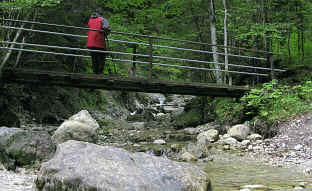 Die Schleifmühlenklamm bei Unterammergau