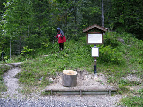 Die Schleifmühlenklamm bei Unterammergau