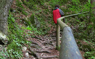 Die Schleifmühlenklamm bei Unterammergau