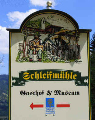 Die Schleifmühlenklamm bei Unterammergau