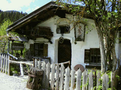 Die Schleifmühlenklamm bei Unterammergau