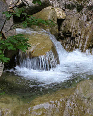 Die Schleifmühlenklamm bei Unterammergau