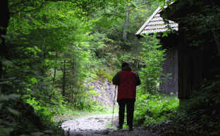 Die Schleifmühlenklamm bei Unterammergau