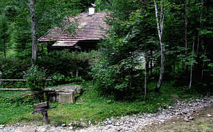 Die Schleifmühlenklamm bei Unterammergau