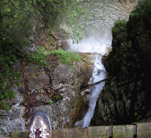 Die Schleifmühlenklamm bei Unterammergau