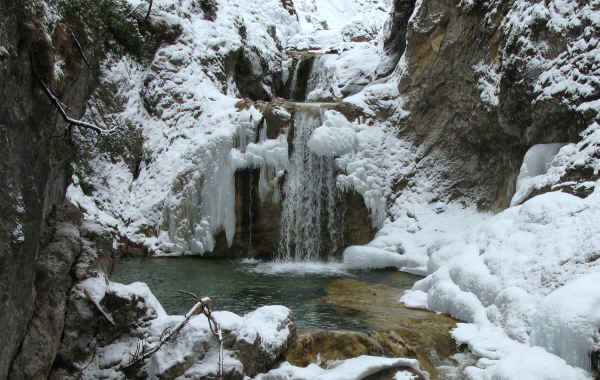 Stuibenfälle bei Reutte in Tirol