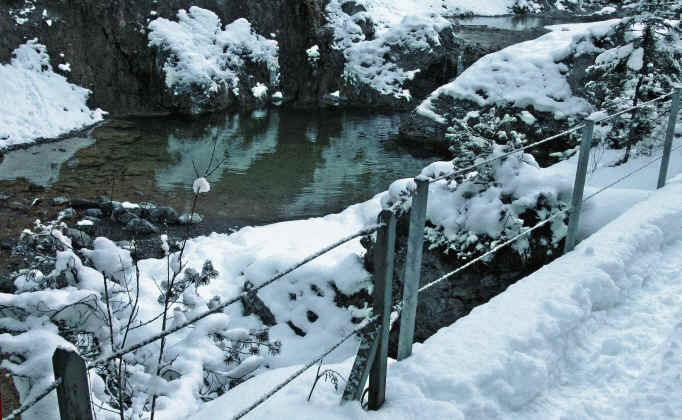 Stuibenfälle bei Reutte in Tirol