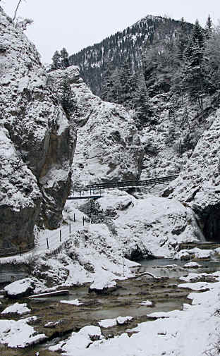 Stuibenfälle bei Reutte in Tirol