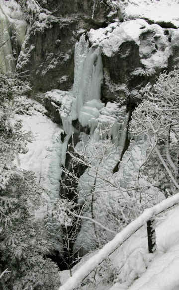 Stuibenfälle bei Reutte in Tirol