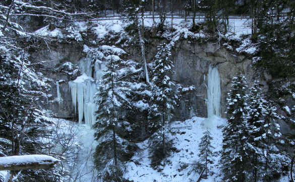 Stuibenfälle bei Reutte in Tirol