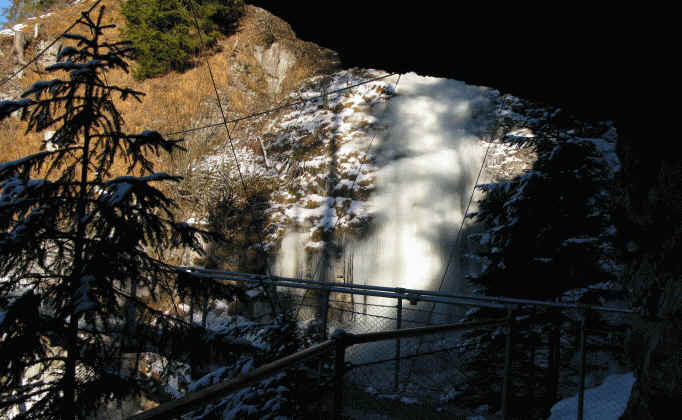 Stuibenfälle bei Reutte in Tirol