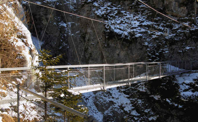 Stuibenfälle bei Reutte in Tirol