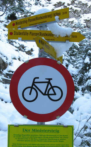 Stuibenfälle bei Reutte in Tirol