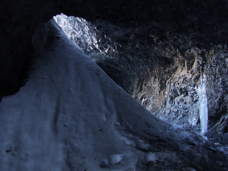 Tunnelweg Sulzalm Winter