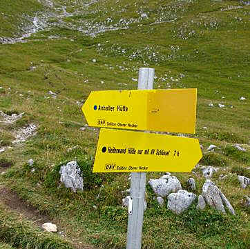 Hahntenjoch - Anhalterhütte