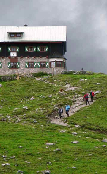 Hahntenjoch - Anhalterhütte