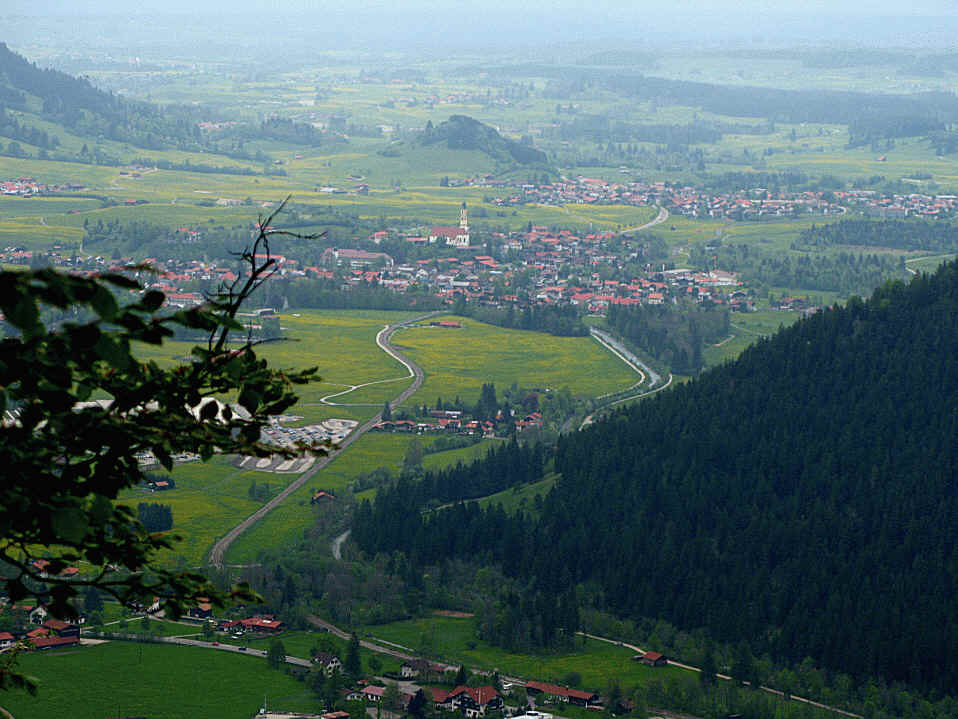 Panoramaweg im Eidra Pfronten