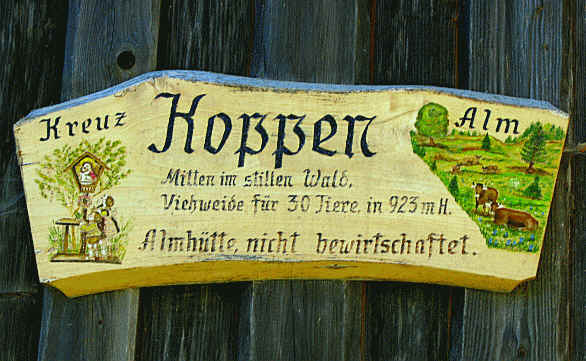 Riedener Wald - Hopfer Burg