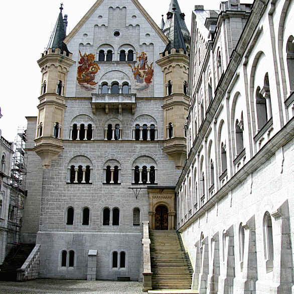 Aussichtsplattform Schloß Neuschwanstein