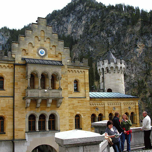 Aussichtsplattform Schloß Neuschwanstein