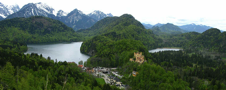 Aussichtsplattform Schloß Neuschwanstein