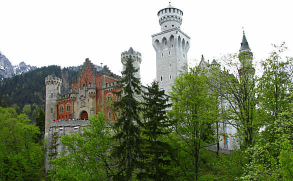 Aussichtsplattform Schloß Neuschwanstein