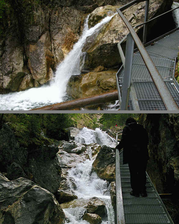 Poellatschlucht Eisensteg