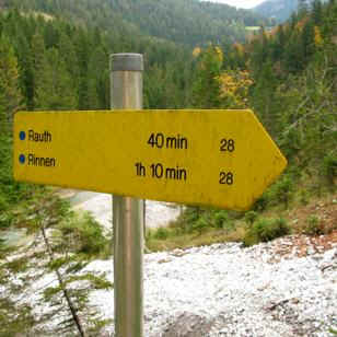 Rotlech Stausee Rundweg