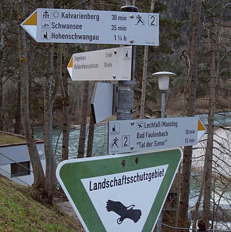 Auwaldpfad - Schwärzer  Höhle - Lechdamm