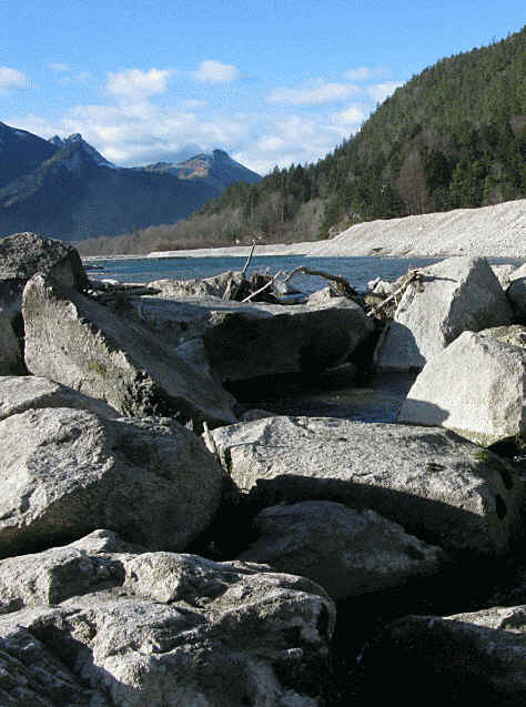 Auwaldpfad - Schwärzer  Höhle - Lechdamm