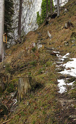 Vils Kreuzweg und Ruine Vilsegg