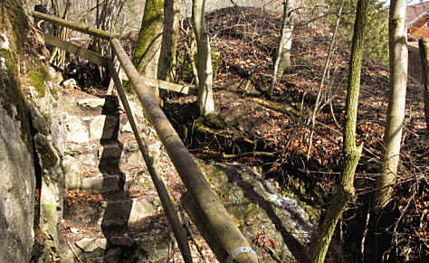 Vils Kreuzweg und Ruine Vilsegg