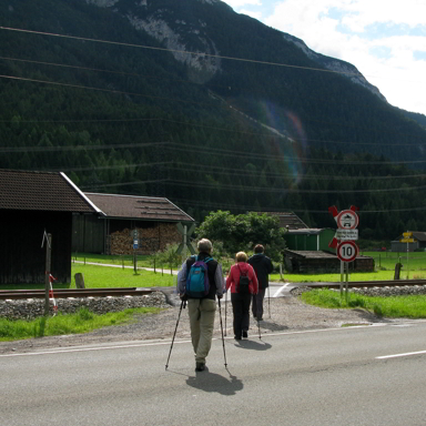 Hängebrücke - Brunnsteinhütte