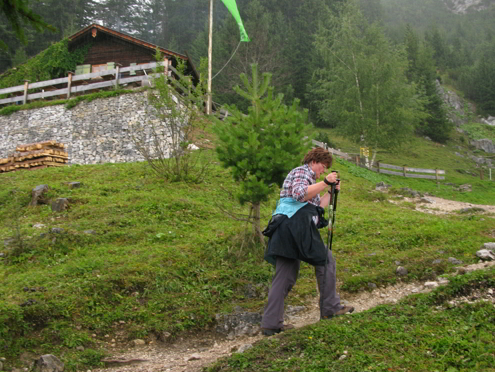 Hängebrücke - Brunnsteinhütte