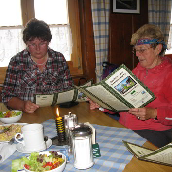 Hängebrücke - Brunnsteinhütte