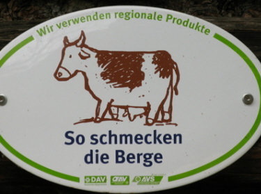 so schmecken die Berge