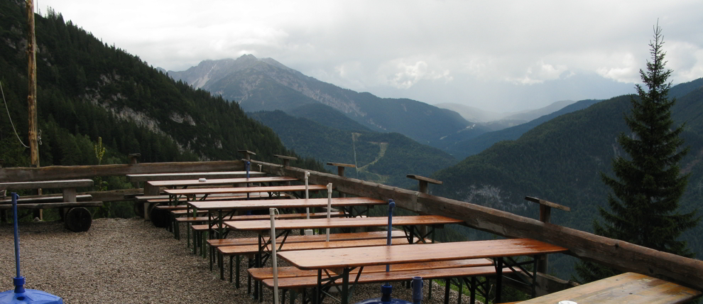 Hängebrücke - Brunnsteinhütte