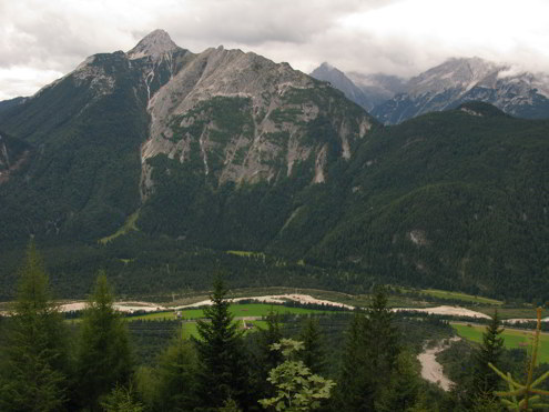 Hängebrücke - Brunnsteinhütte