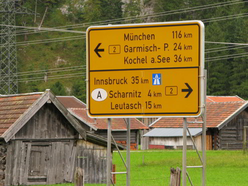 Hängebrücke - Brunnsteinhütte