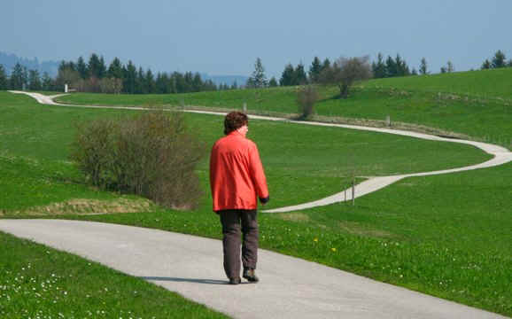 auf der VIA Claudia nach Engelmoosen