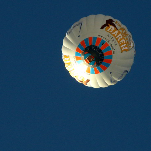 Heißluftballon Baeren