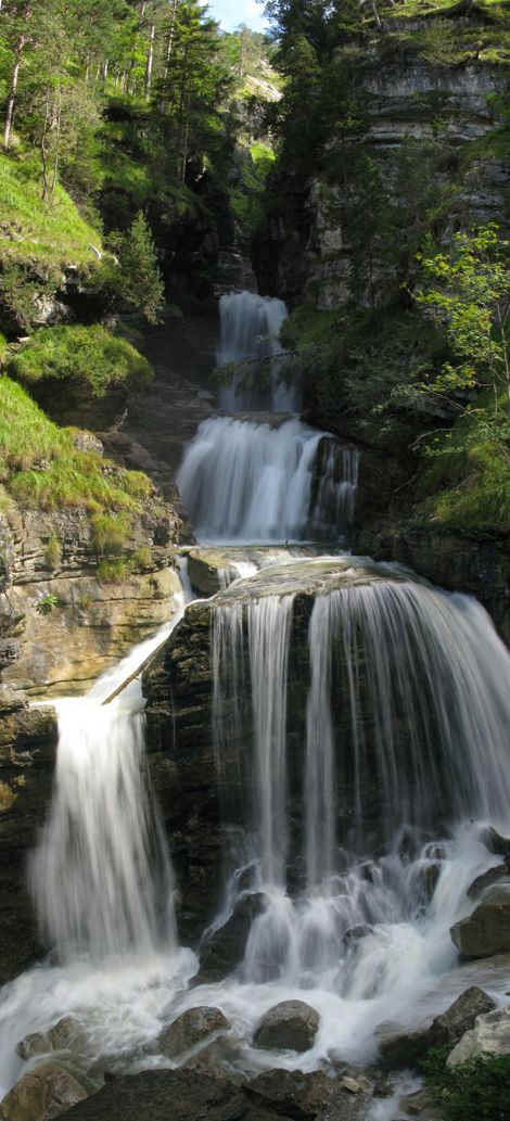 Kuhflucht Wasserfälle